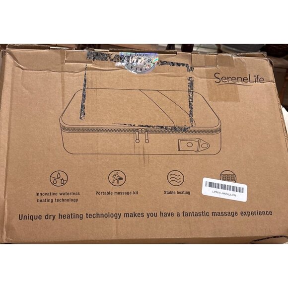 SereneLife Portable Hot Stones Warmer Bag With Digital Electric Heater No Stones - Picture 6 of 10